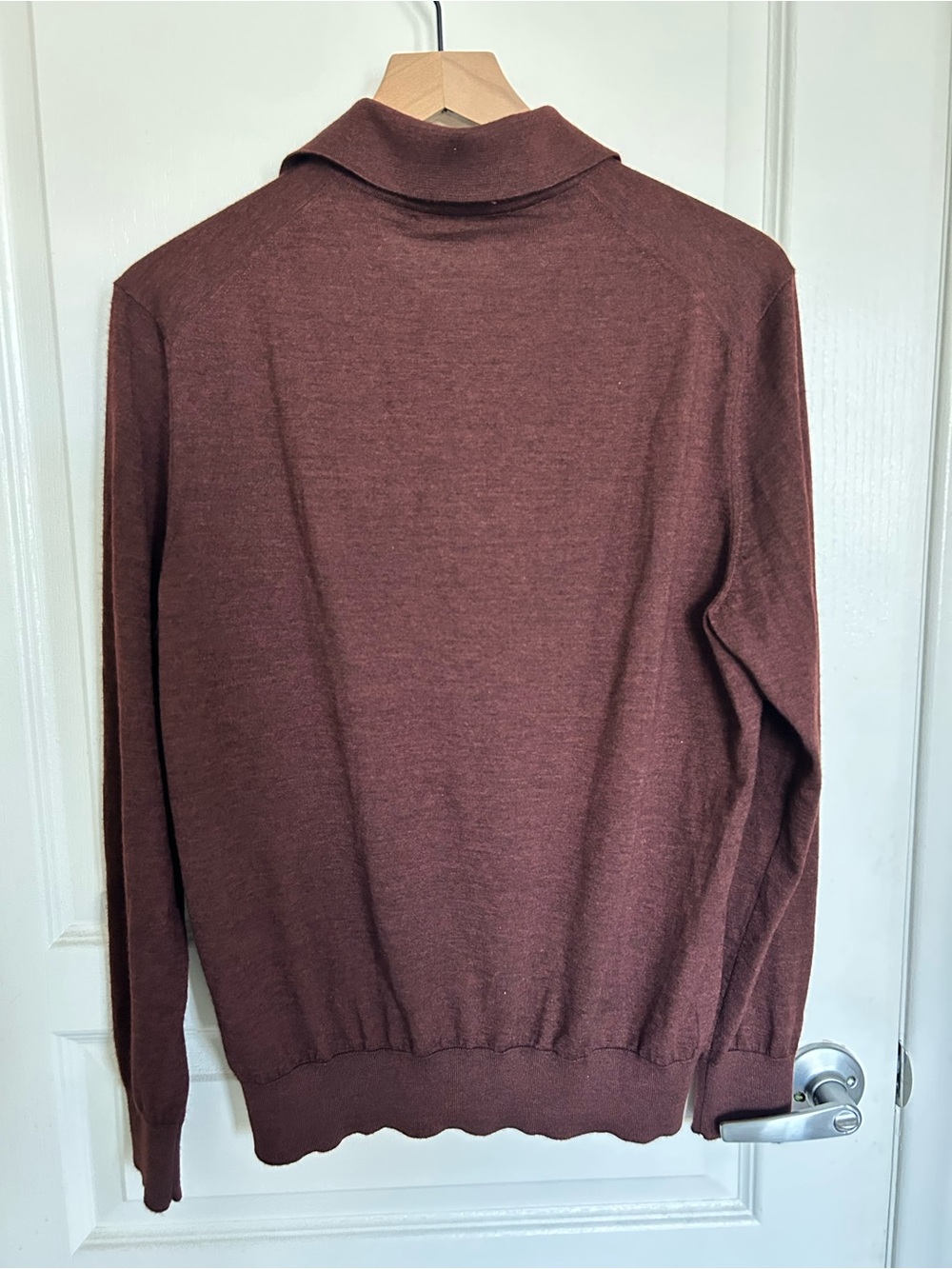 Luxury vintage Ermenegildo Zegna knit polo - Picture 5 of 8